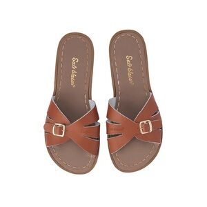 Salt Water Tan Classic Slides - Size 7 Womens